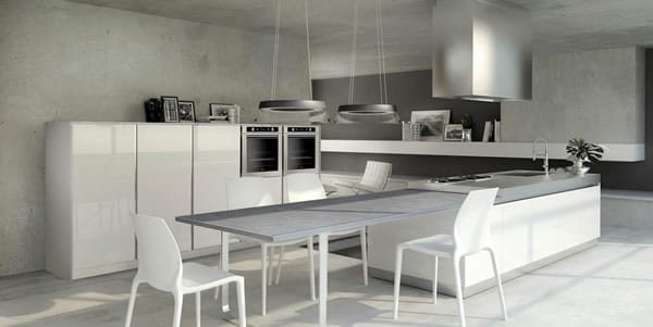 Giving the Cook Contemporary Style: The Alpha 2 Kitchen 
