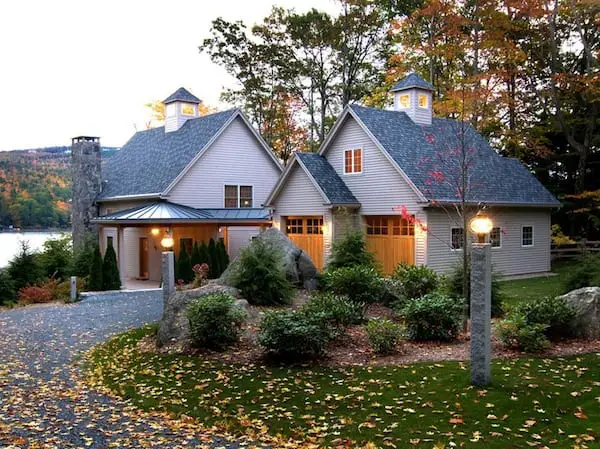autumn landscaping curb appeal