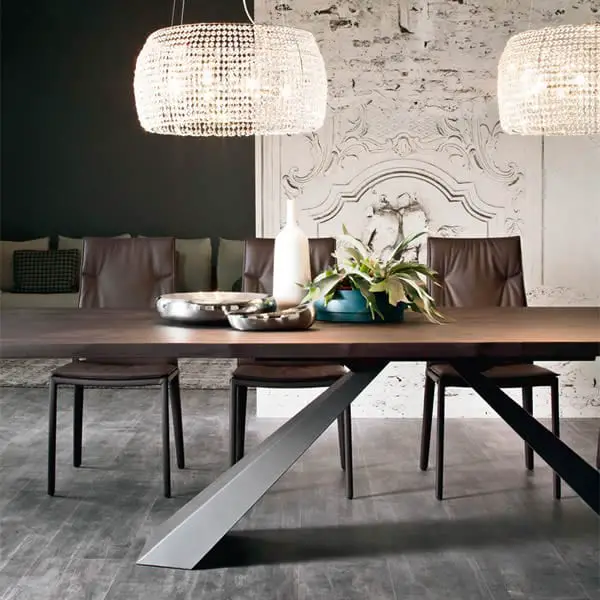 Eliot Wood Table by Cattelan Italia