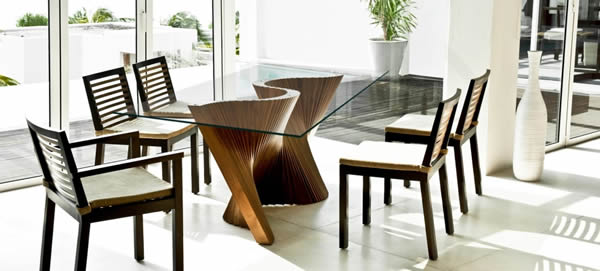 Wave Table by Kenneth Cobonpue 