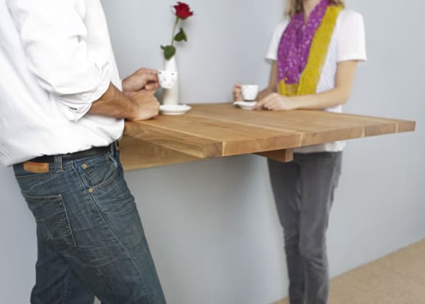 wall mounted table
