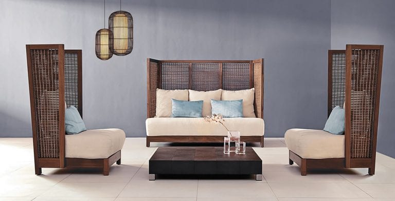 Suzy Wong Loveseat Collection by Kenneth Cobonpue