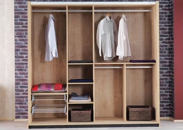 contemporary bedroom storage solutions