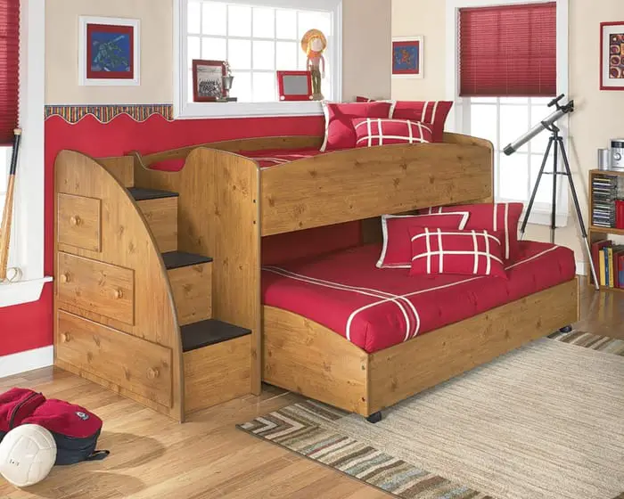 traditional children's bunk beds