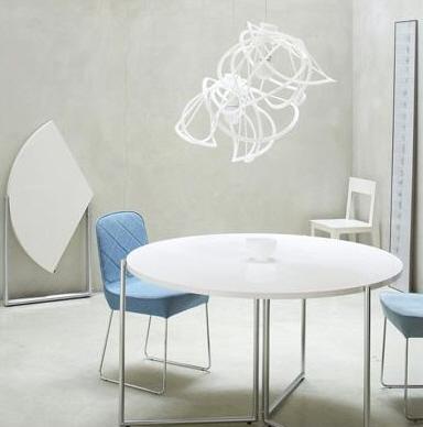 f2 round folding dining table ligne roset furniture