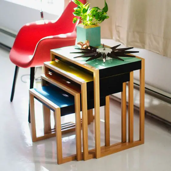 Bauhaus Furniture Nesting Tables
