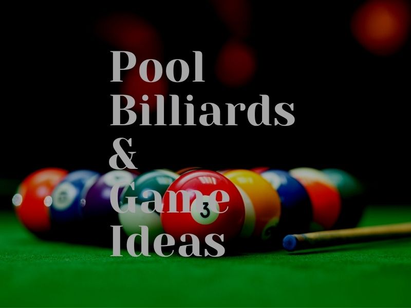 Games Ideas For Your Sports Room and Pools In 2021