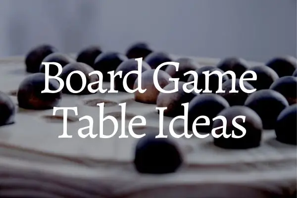 Board Game Tables
