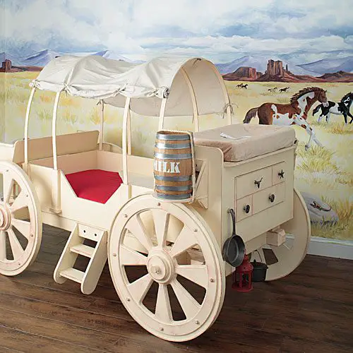 chuck wagon bed for boys room