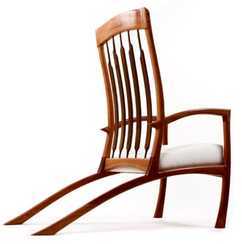Wonderful Whyrhymer Wood Chairs Hand Made in California