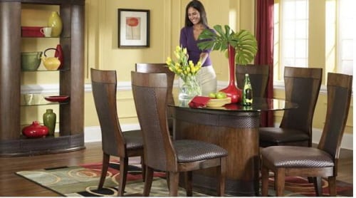 ASHLEY FURNITURE DINING TABLE AND CHAIRS.jpg