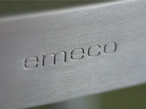 aluminum chairs emeco brushed and polished furniture