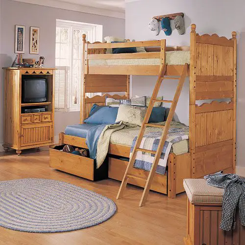 full and twin bunk bed childrens furniture