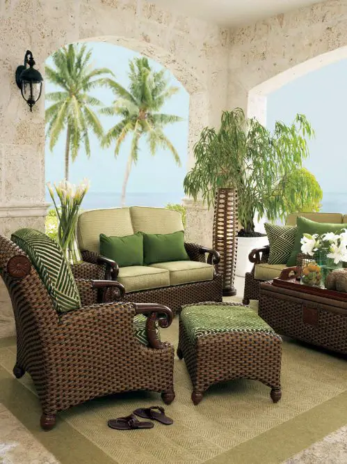 Patio furniture wicker tommy bahama