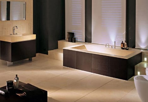 Stone Bathtubs and Sinks by I Conci of Italy